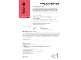 Technical Guide - ATOMIK Priming Fluid Red