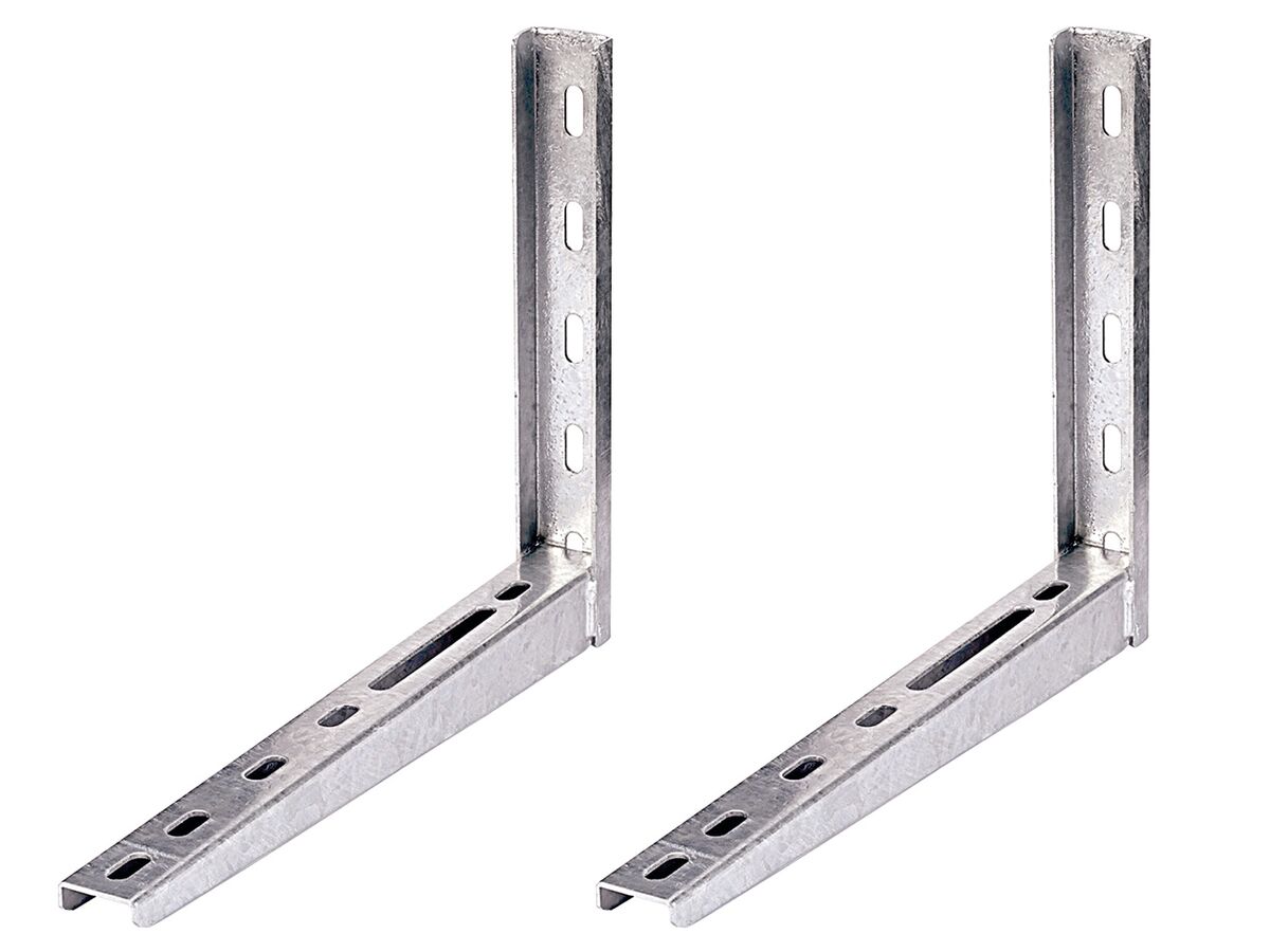 Rodigas Air Conditioner Wall Bracket Galvanised