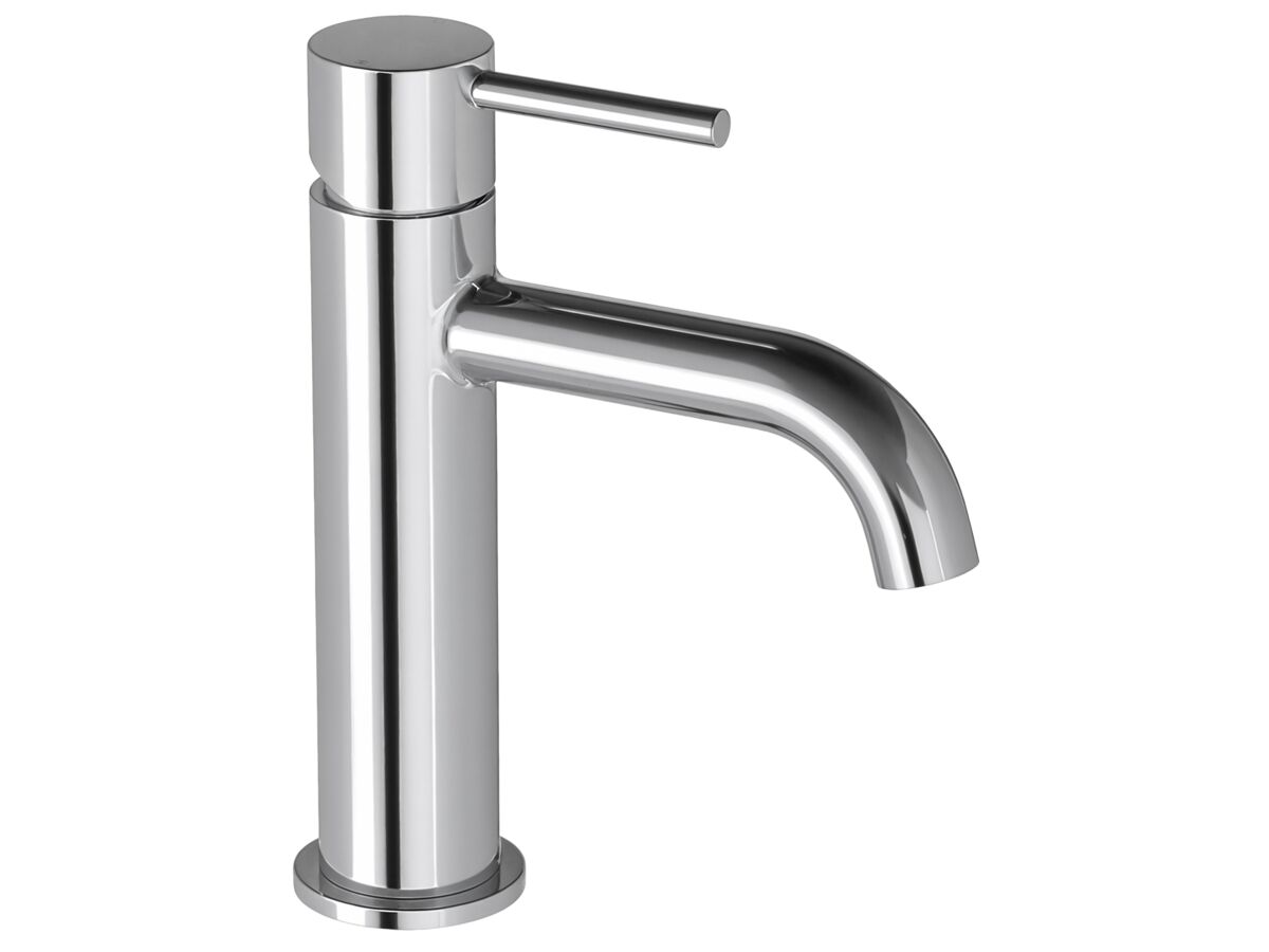 Mizu Drift Basin Mixer Curve Spout Chrome (6 Star)