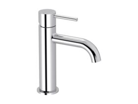 Hero - Mizu Drift Basin Mixer Curve Spout Chrome (6 Star)