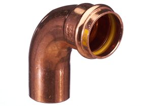 >B< Press Gas Elbow Male & Female 90 Degree x 32mm