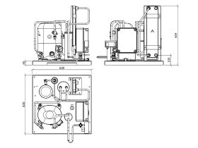 Tecumseh EVO-Aqua Water Cooled Condensing Unit R404A TFH2511ZBR-HE 3 Phase