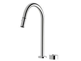 Hero - Sussex Pure Elemental Progressive Sink Mixer Set Pull Out Spray Chrome (4 Star) Lead Free