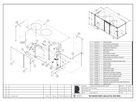 Component Listing - Tecumseh Acpac SHT 2 Fan Medium Condensing Unit