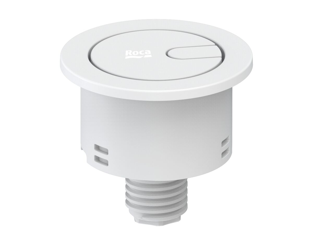 Hero - Roca D8 Flush Button White Small 48mm
