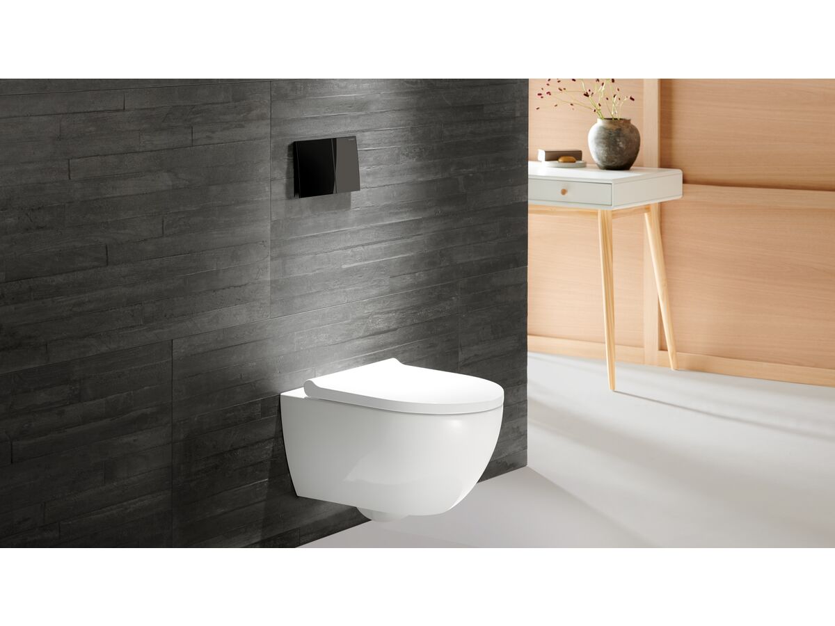 Geberit Sigma 70 Dual Flush Button Black