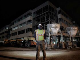 USB Rechargeable Hard Hat HeadLamp