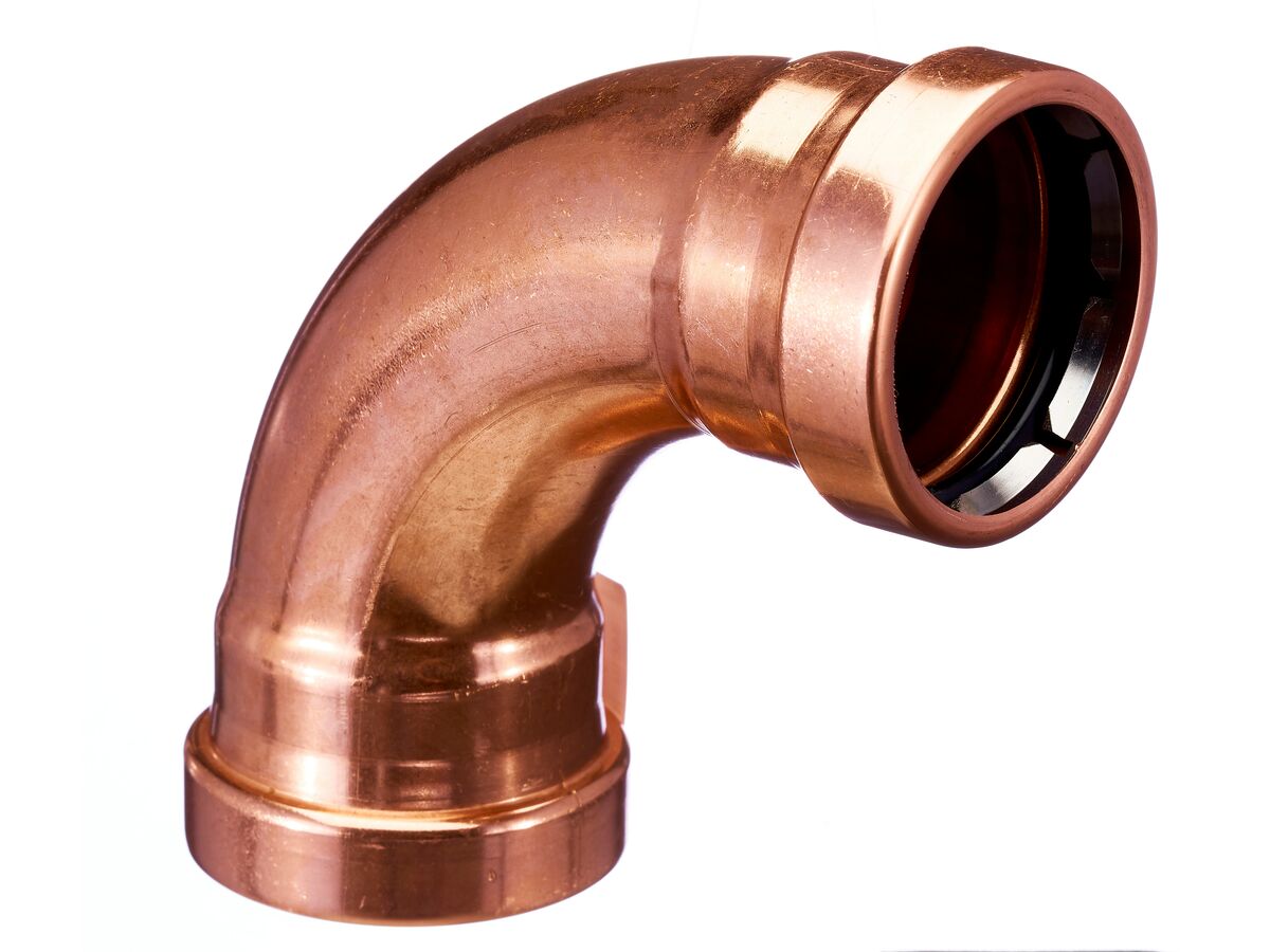 >B< Press Water Elbow 90 Degree x 65mm
