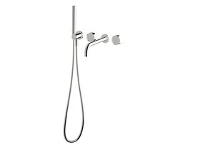 Hero - Sussex Pure Elemental Progressive Bath Mixer System with Handshower 250mm Chrome