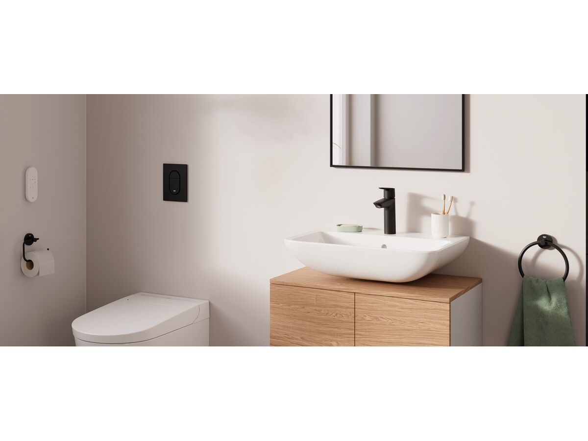In Situ - GROHE Bauedge New Basin Mixer Matte Black
