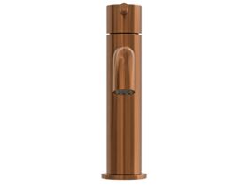 Supporting Image 2 - Mizu Drift Basin Mixer Curved Spout Brushed Bronze (6 Star) Lead Free