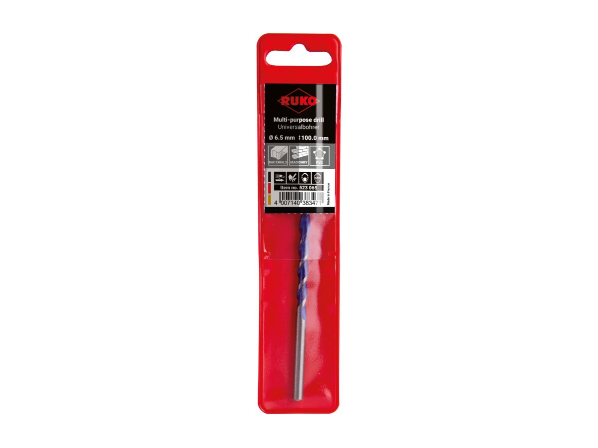 Ruko Multi-Purpose Drill Bit - 6.5 x 100mm