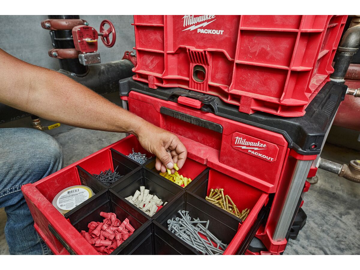 Milwaukee Dividers for PACKOUT 2 Drawer Tool Box
