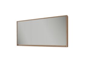 Supporting Image - Kado Aspect 1500mm Mirror Cabinet Three Doors with Surround View - Boston Oak side