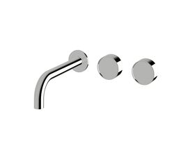 Hero - Sussex Pure Elemental Wall Basin Hostess System 200mm Chrome (3 Star) Lead Free