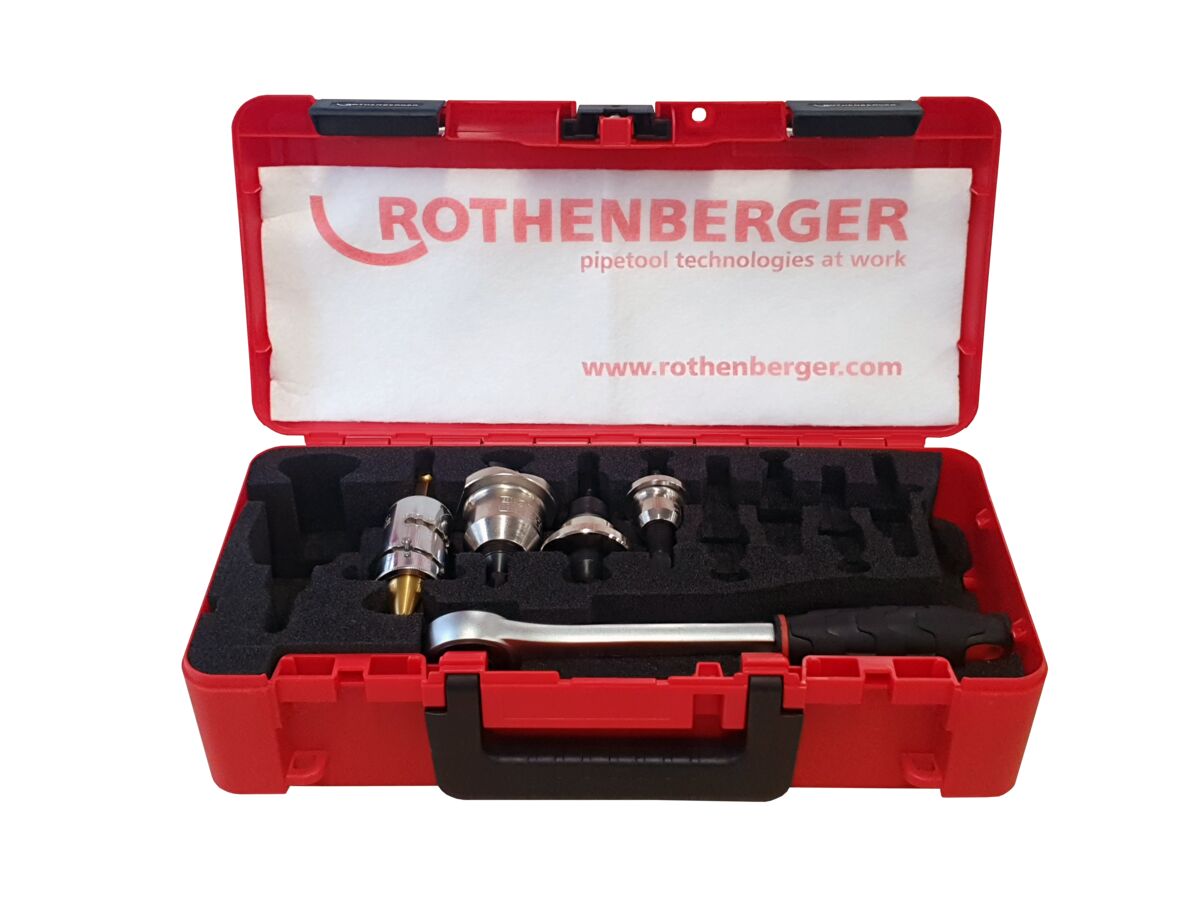 Rothenberger Copper Tube Branch Pull Set 1/2" 3/4" 1"