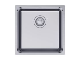 Hero - Memo Oscar Inset/Undermount Single Bowl Sink 400mm Overflow No Taphole