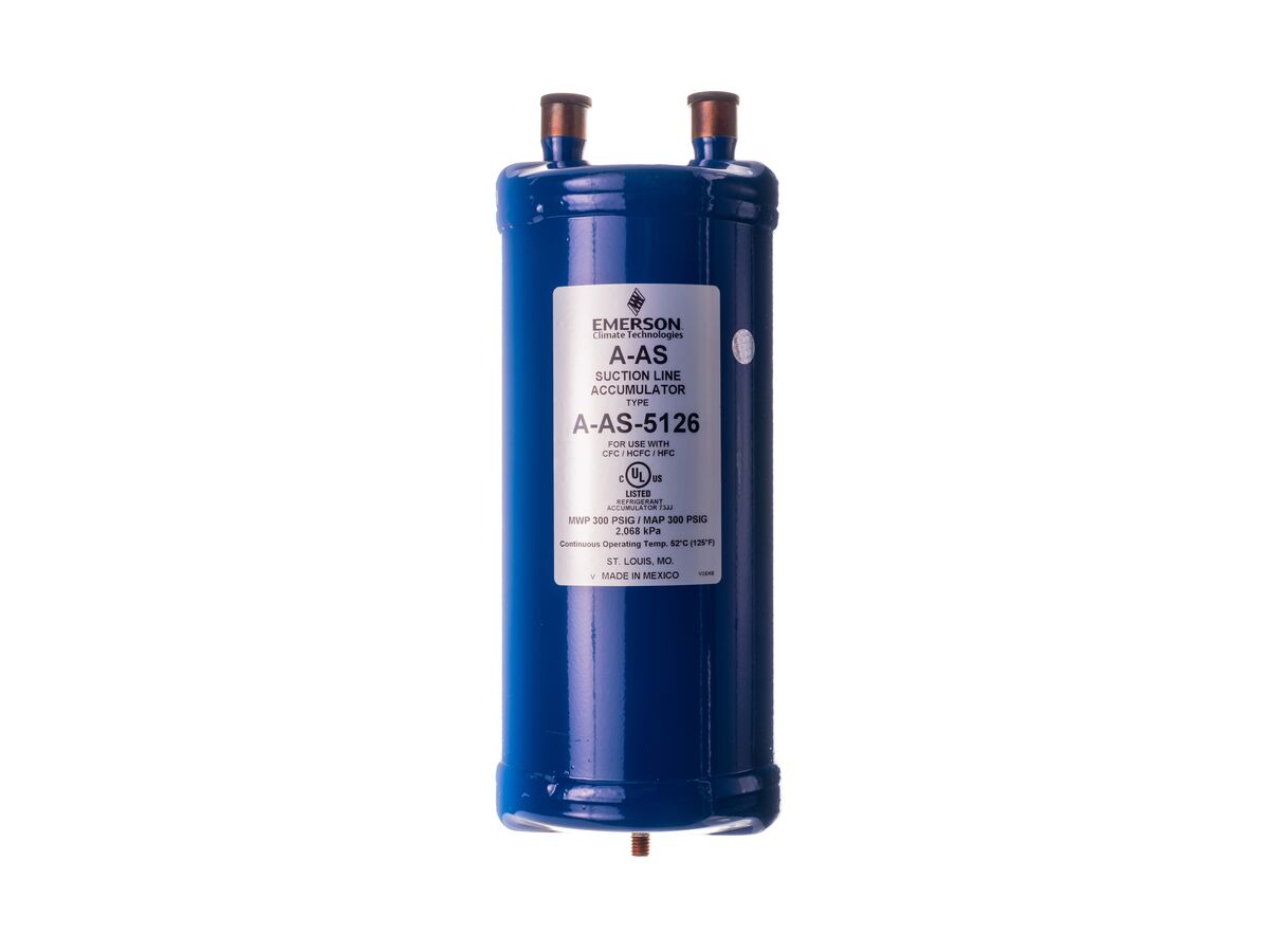 Emerson Suction Accumulator 3/4" Solder AAS-5126