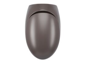 Supporting Image 3 - LAUFEN Alessi Rimless Wall Hung Pan with Soft Close Seat Matte Cafe (4 Star) - Top