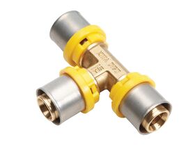 Duopex Gas Crimp Reducing Tee