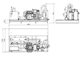 Tecumseh Semi Hermetic Receiver Unit SHR4627ZHR