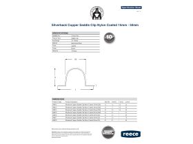 Specification Sheet - Silverback Copper Saddle Clips