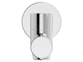 Supporting Image 2 - Mizu Drift Swivel Bath Outlet Straight Spout 227mm Chrome - Front