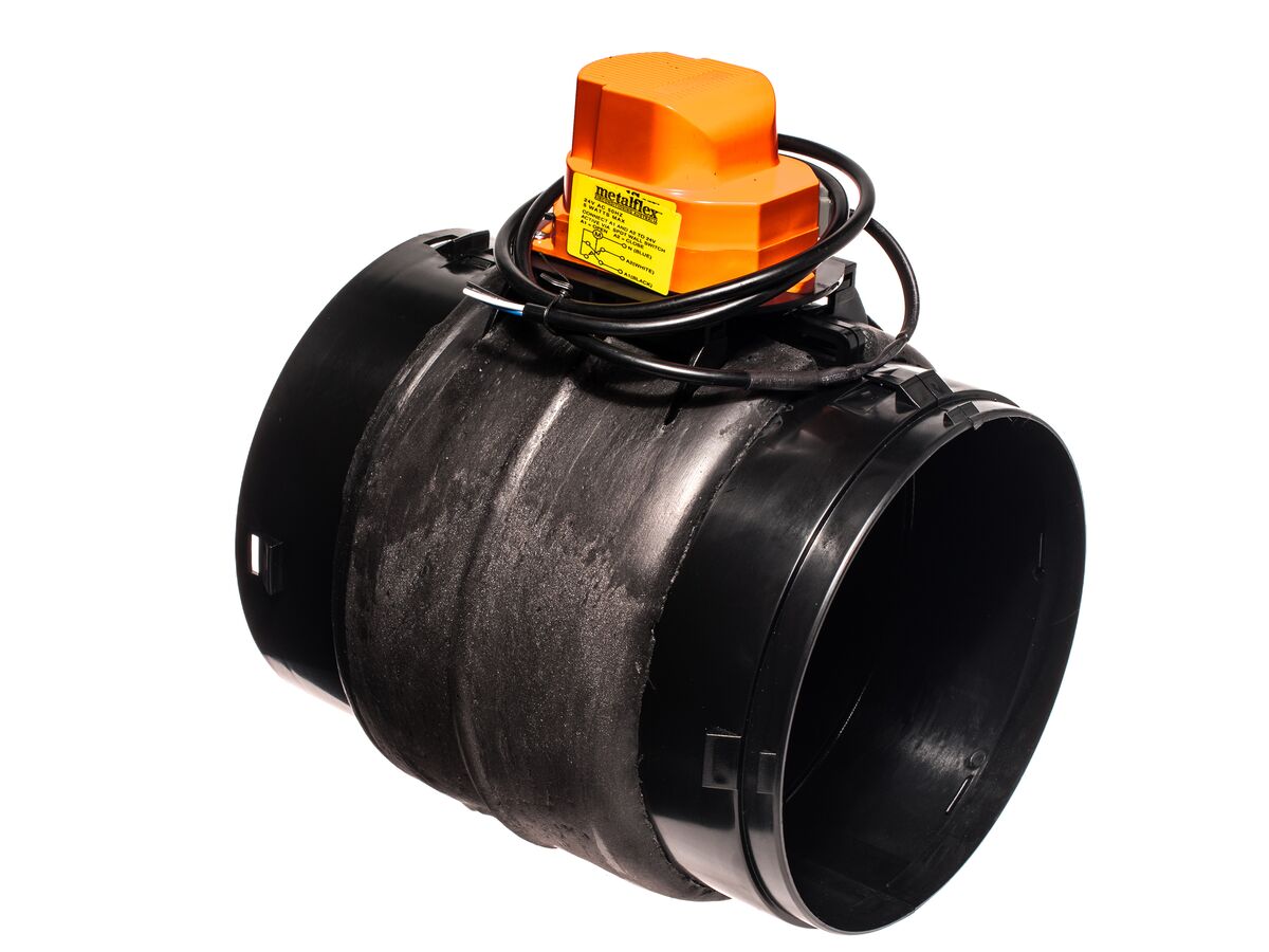 ZoneBoss Plastic Motor Damper 3NM 24V 200mm