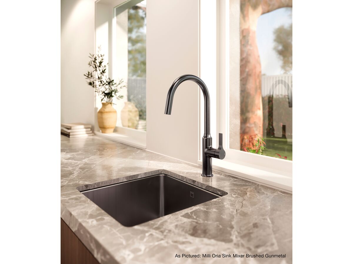 Sussex Oria Sink Mixer PVD Brushed Gunmetal (5 Star) Lead Free
