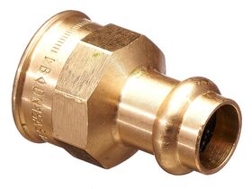 >B< Press Water Female Coupling 15mm x 1/2" BSP