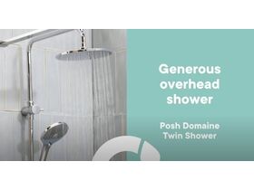 Posh Domaine Twin Showers