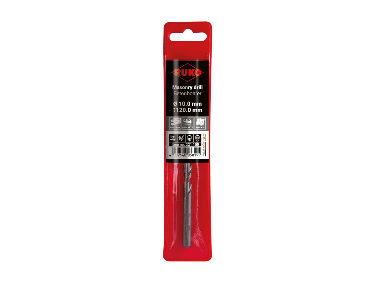 Ruko Masonry Drill - 10 x 120mm