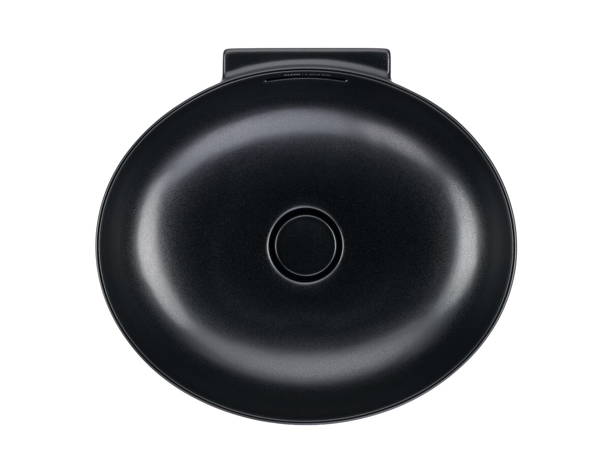 Supporting Image 2 - LAUFEN Alessi Counter Basin 450mm Matte Black - Top