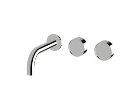 Hero - Sussex Pure Elemental Wall Basin Hostess System 160mm Chrome (3 Star) Lead Free