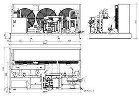 Tecumseh Semi Hermetic EVO Condensing Unit SHT4620ZHR 3 Phase