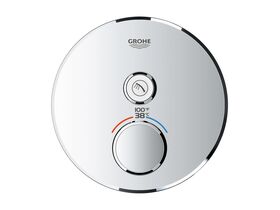Hero - GROHE Smart Control Thermostatic Mixer 1 Button Chrome Plated