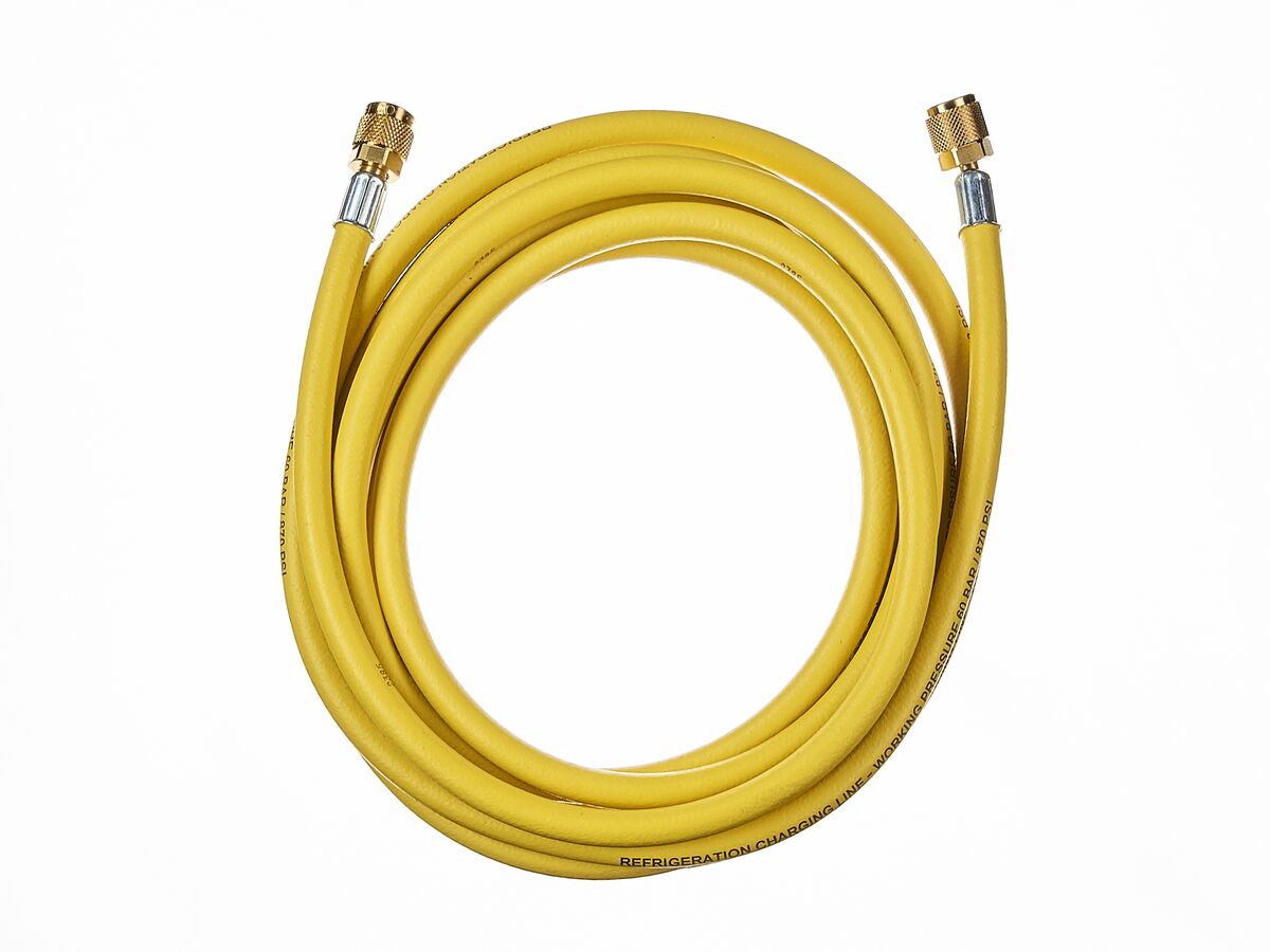 Refco Yellow Charging Hose 1/4" x 144 CL-144-Y