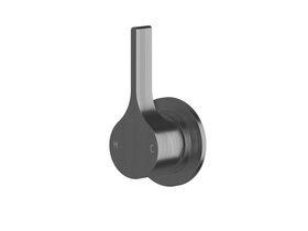 Sussex Oria Shower/Bath Wall Mixer PVD Brushed Gunmetal