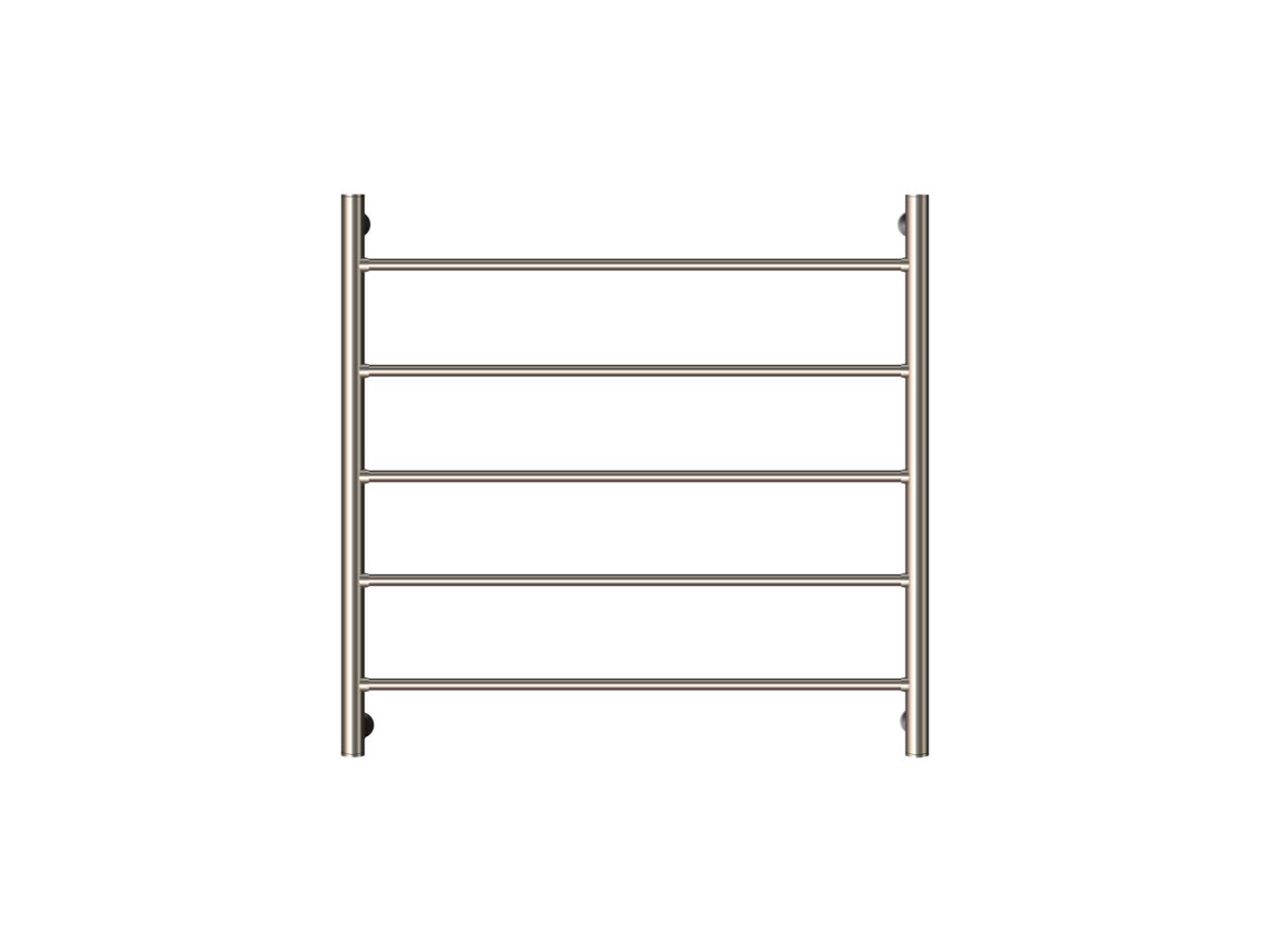 Hydrotherm Pure Heated Towel Rail 800 x 800mm Brushed Nickel
