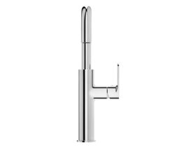 Supporting Image 2 - Mizu Soothe MK2 Gooseneck Sink Mixer Tap Square Chrome (5 Star) Lead Free - Front