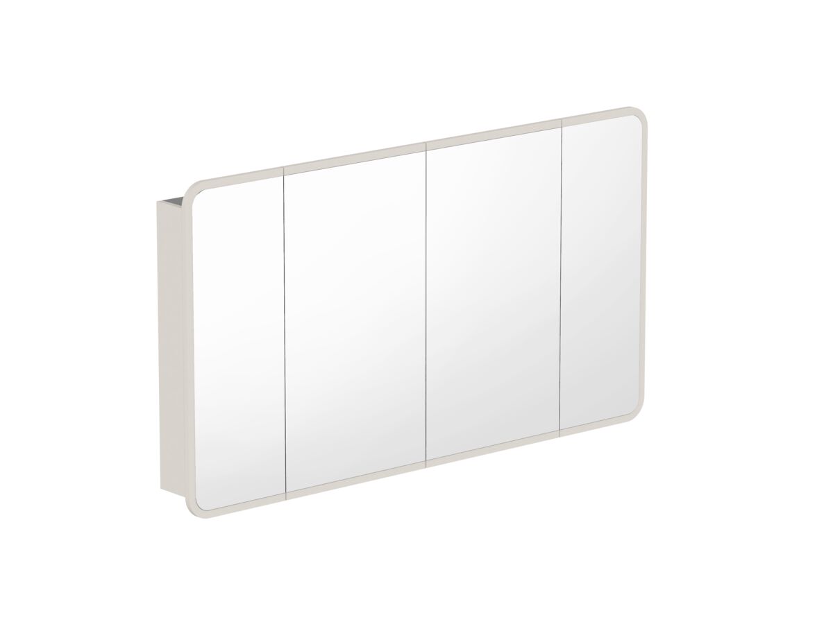 Supporting Image - Kado Lux Framed 4 Door Mirror Shaving Cabinet 1500mm x 840mm