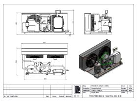Tecumseh Evo Condensing Unit 1.5Hp R134 MHBP EPCH4518N-XC
