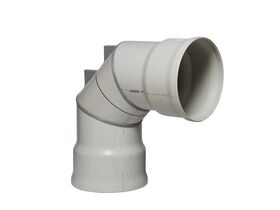 Stormflo 88 Degree Bend SN8 Female / Female PVC