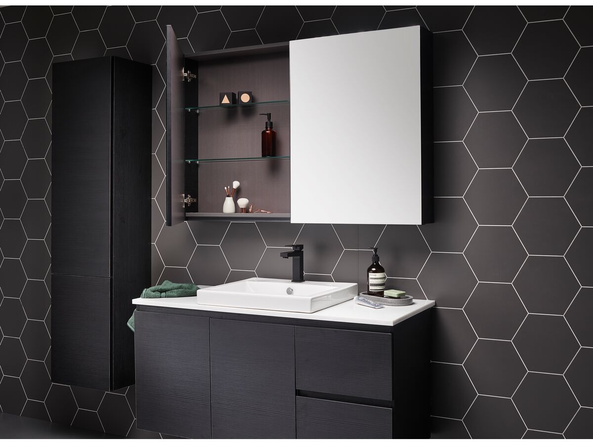 Posh Domaine Shaving Cabinet Standard 2Door 900x800mm