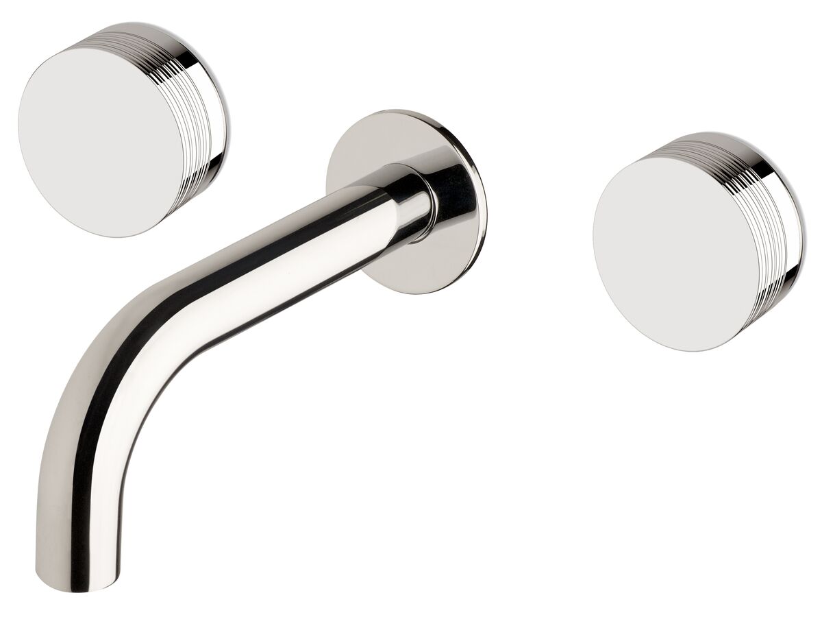 Sussex Pure Bath Set 160mm with Cirque Textured Handles Chrome