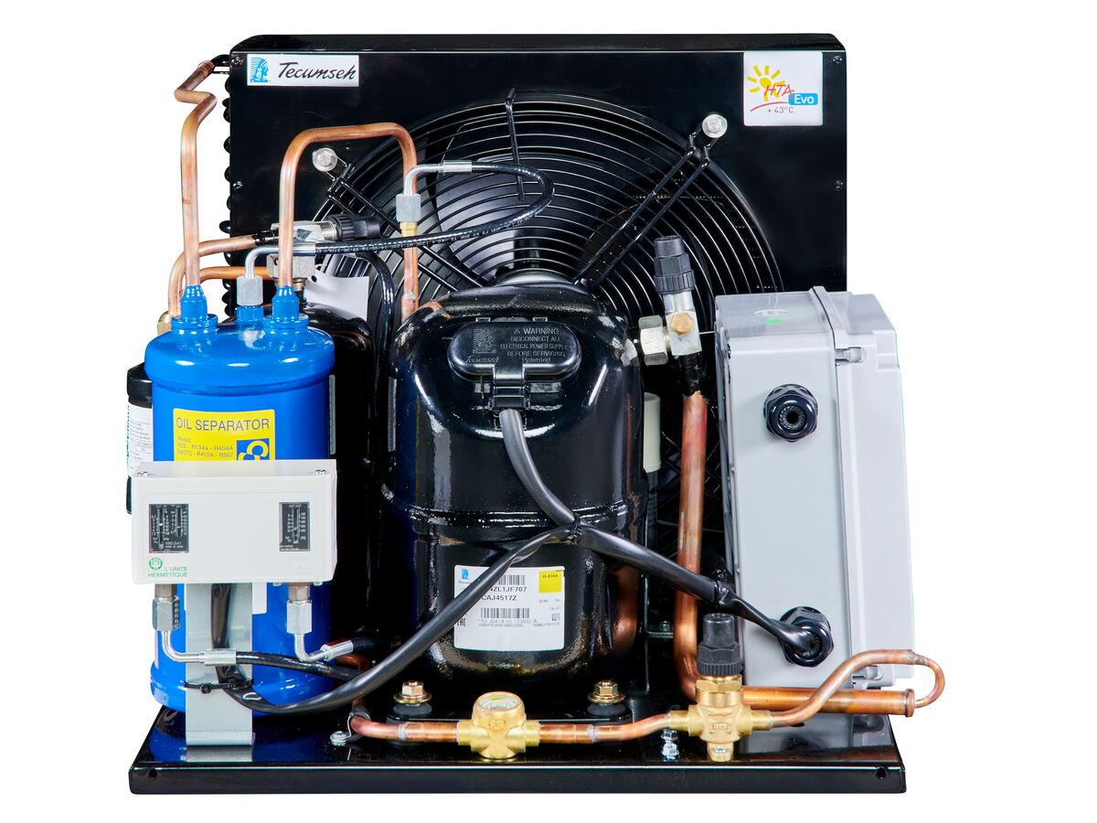 Tecumseh EVO Condensing Unit 1.25hp R404 MHBP EPCH4517Z 1 Phase