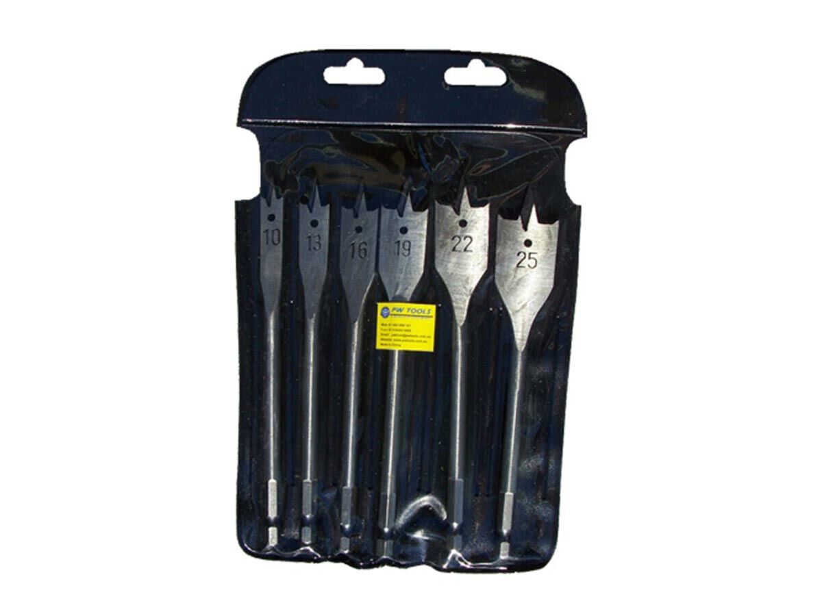 Thermo Technologies Spade Bit Set 6 Piece PWSBSET