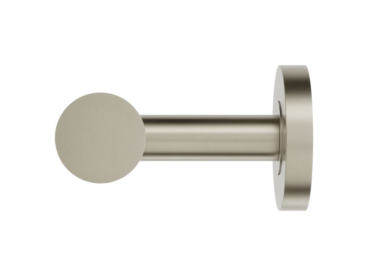 Supporting Image - Mizu Drift Reversible Toilet Roll Holder Brushed Nickel - Side