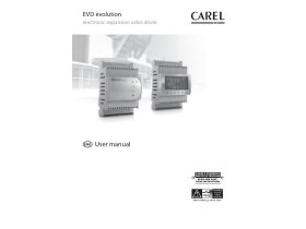 User Manual - CAREL Electronic Expansion Valve Driver