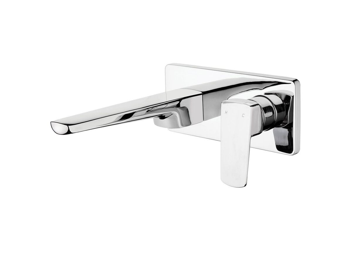 Voda Tide Wall Basin Mixer Chrome (4 Star)